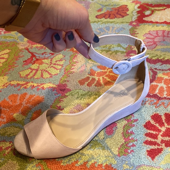 J.Crew Laila Suede Wedges - Picture 4 of 9